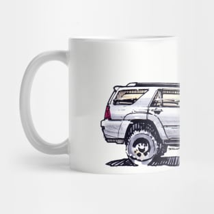 4th Gen 4Runner TRD - Silver Mug